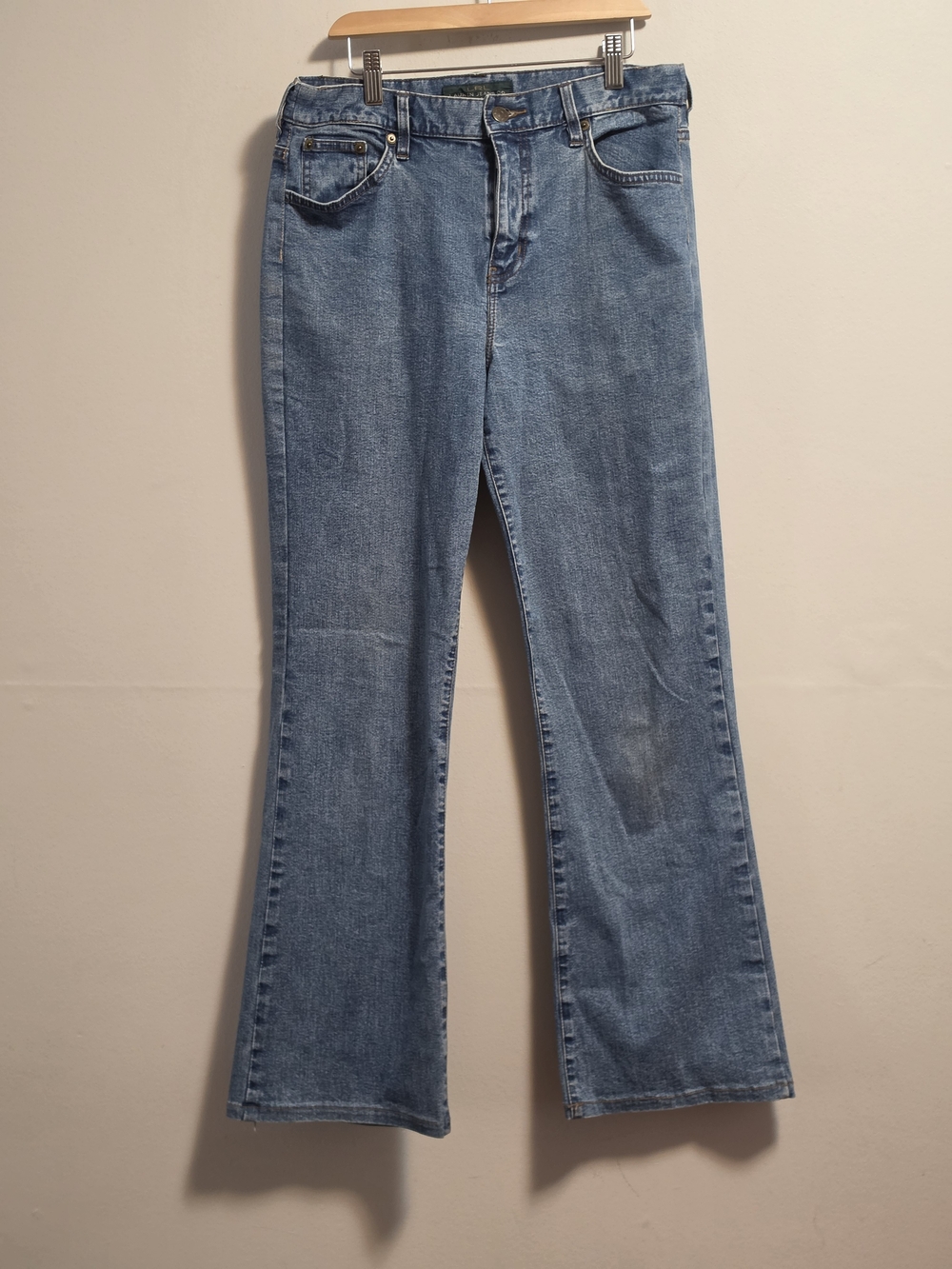 Lauren Ralph Lauren Women's Boot Cut Light Blue Jeans
